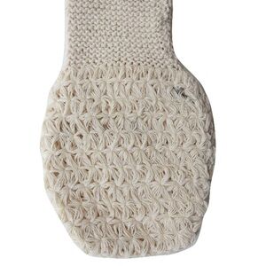 Earth Friendly Bath Glove Organic Cotton Soft Exfoliator Hand Crafted